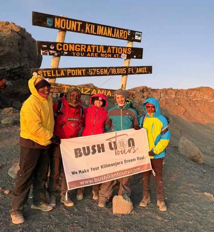 7 Days Lemosho Route